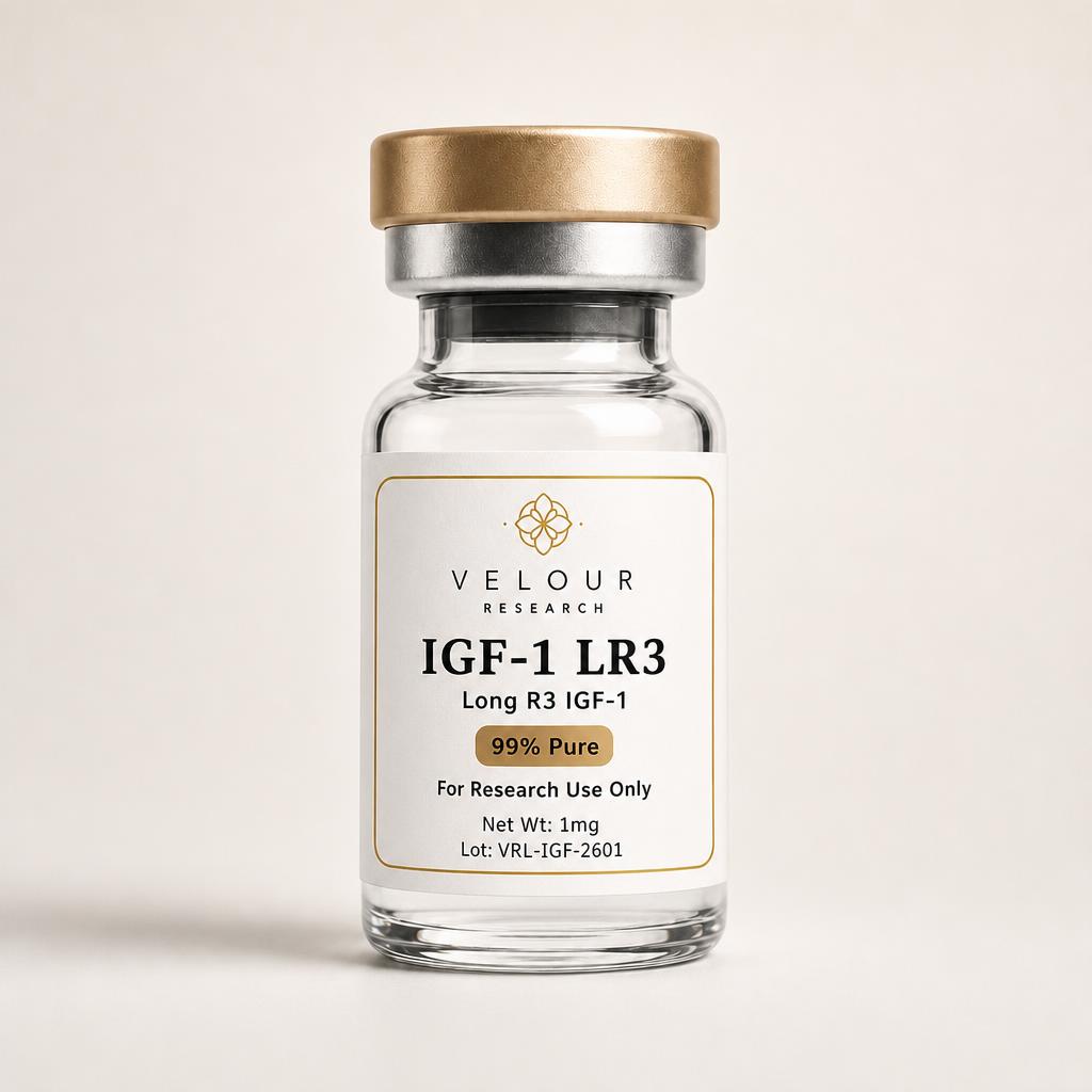 IGF-1 LR3 research material vial